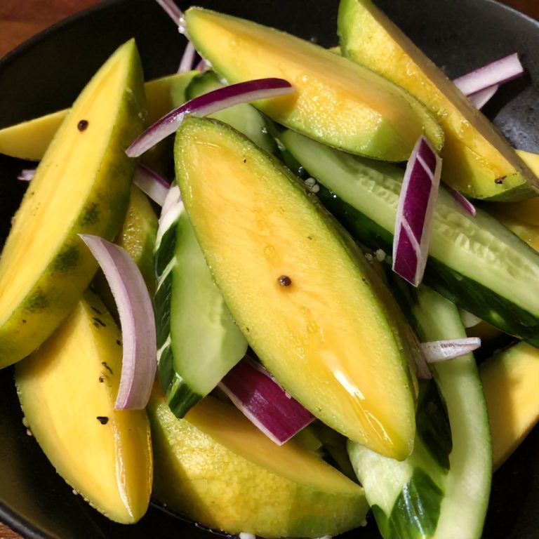 mango cucumber salad