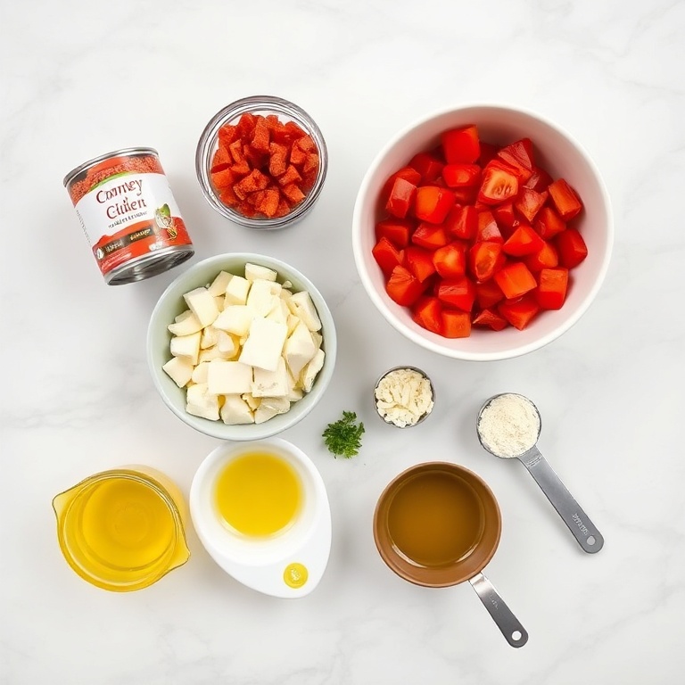 Mediterranean Baked Eggs Ingredients