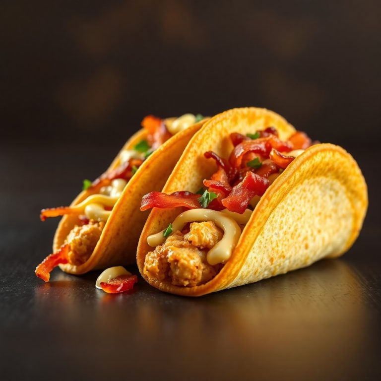 oven baked chicken bacon ranch tacos