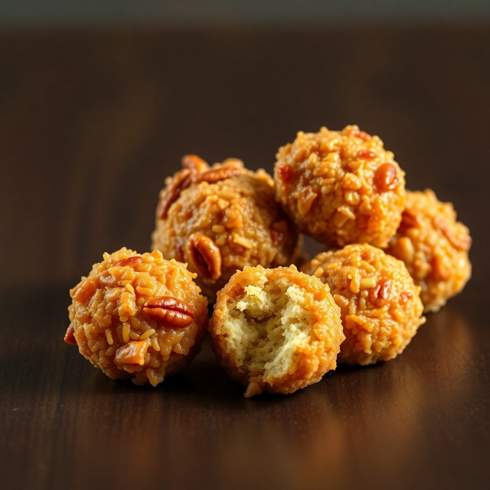 pecan crunch glazed bites