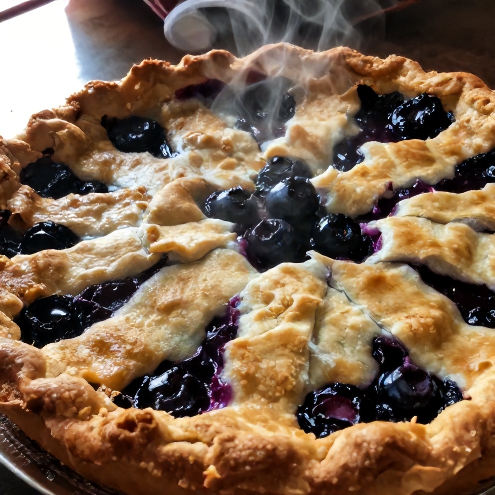 blueberry pie