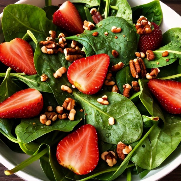 Spinach Strawberry Salad