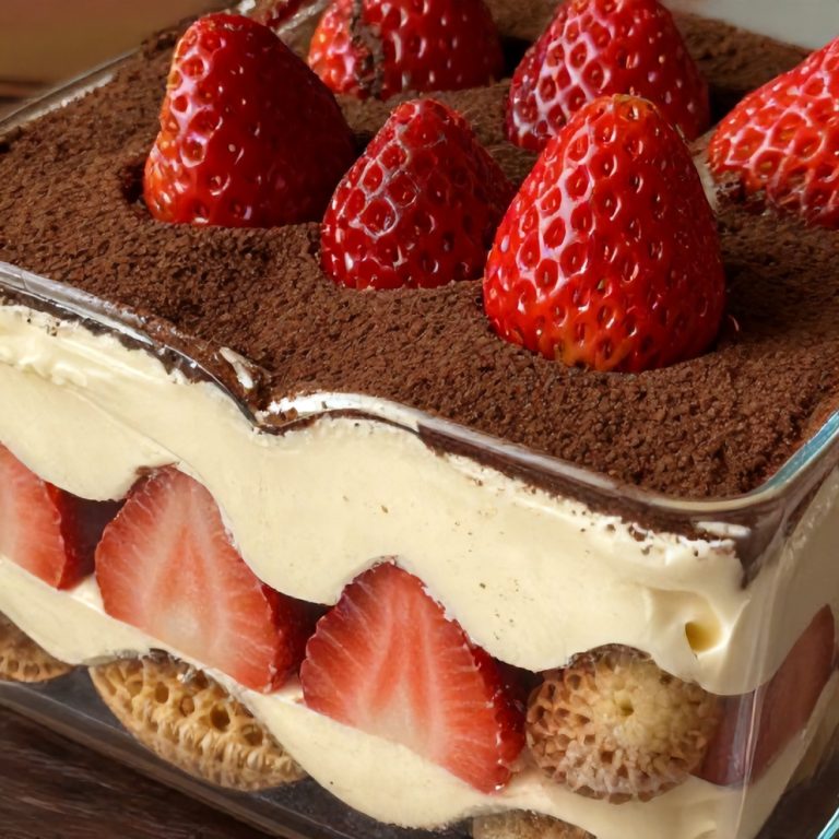 Strawberry Tiramisu