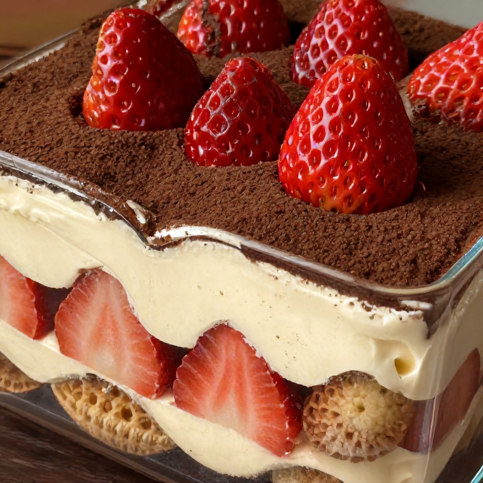 Strawberry Tiramisu