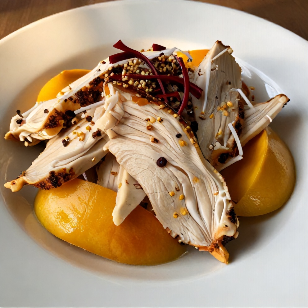 tropical mango coconut chicken